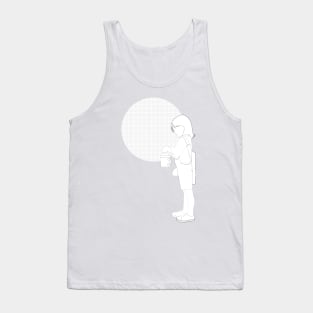 Line Drawing: Child Tank Top